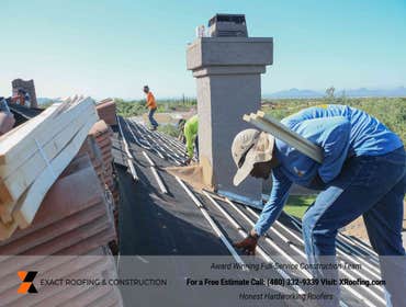 Exact Roofing & Construction - Tile Roofing Company Tile Refelt , Tile Roofing Repair and Replacement Scottsdale AZ, Tile relay, General Contractor, Ro