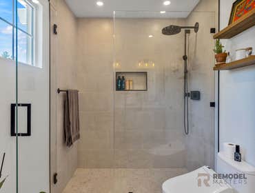 Photos by Remodel Masters #1 Guest + Master bathroom complete remodel