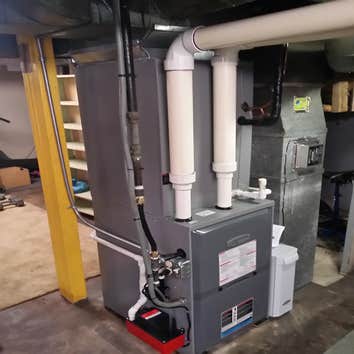 Furnace installation