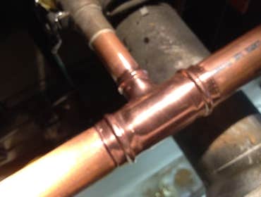 maverik center water line afte