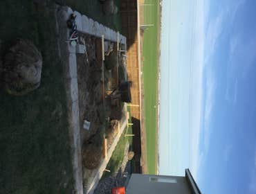 Finished foundation setting