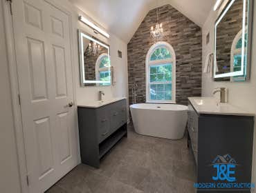 Photos by J&e Modern Construction LLC #12 Freestanding Bathtub/Bathroom Renovation