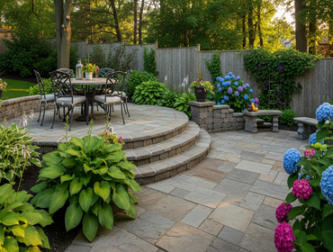 West Michigan Stone Projects Gather the family around your outdoor entertaining areas, firepits, outdoor kitchens, and more.