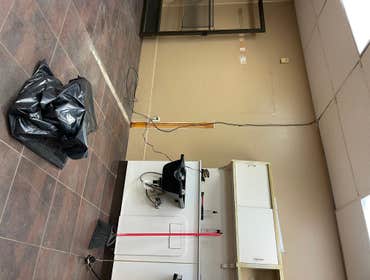 Photos by F Squared LLC #1 Renovated Beauty Salon
Demolition, framing, electrical, plumbing, drywall, paint, trim and flooring, also set up styling st