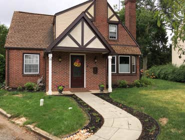 CAP COD ADDITION: Havertown New brick entrance and 2 story back addition. New kitchen 1st floor with interior renovation and new master suite on 2nd fl