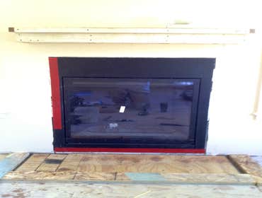 Fireplace transformation