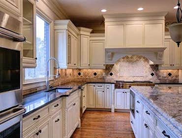 Kitchen cabinets