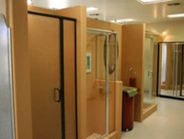 Bathroom Our key products include specialty items such as toilet partitions and closet mirror doors.