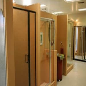 Bathroom Our key products include specialty items such as toilet partitions and closet mirror doors.
