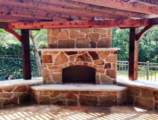 Outdoor Fireplace