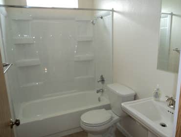Low Cost Rental Bath Remodel