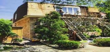 New Roof Installed Tear Off and Removed Old Shingles Replaced Decking With 1/2 inch CDX Plywood Then We Installed GAF HD Shingles