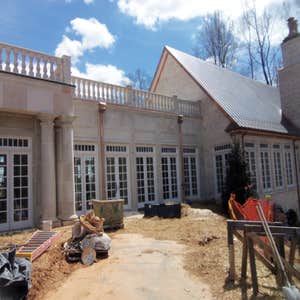 Applied Roofing Technology / Projects Copper Roofs, chimney caps & conductor head.