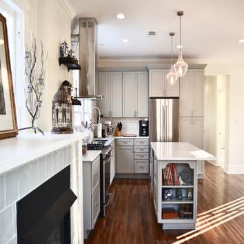Kitchen from Living Room