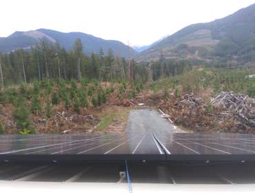 100 % Off-Grid Off Grid Solar. 1.5 miles down a forest service road, we put solar on a carport with lithium ion battery backup. We wired the place for 