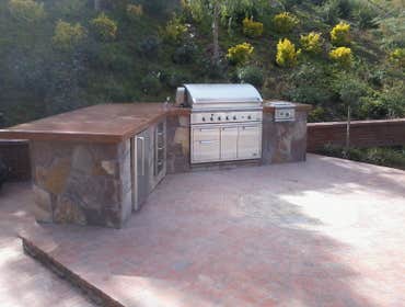 CPF Masonry Project These pictures shown are just a few examples of what customers in the past have asked for to improve their property. We build outd