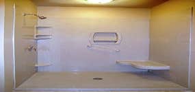 Project photos from Exquisitestone tile&renovations llc WE SALE AND INSTALL HANDICAP SHOWERS,TUB'S.WE ALSO DO CUSTOM WORK. WE ARE THE ONE STOP SHOP.