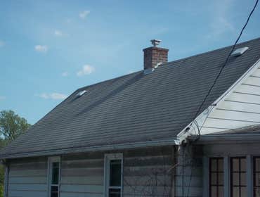 Project photos from Herman Roofing Roof Before & After, Fox Hollow Lifetime Dimensional Shingles