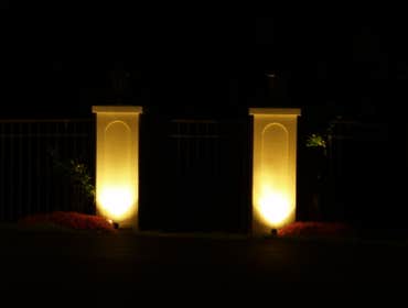 Landscape Lighting Landscape lighting adds an affordable, simple investment to property value. Also provides property-wide security with style. Upgrade
