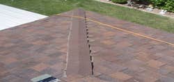 Ridge cap replacement.