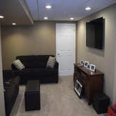 Marlton Basement Finished basement, with family room, home office, child's play area, and wet bar.