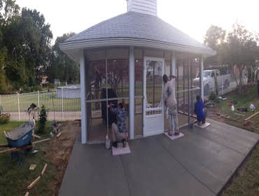 Gazebo screening