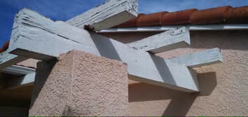 Termite and Dry rot damage repair Removed and replaced infected (Dry rot) and infested (Termites) material. This is typical of the workmanship provide