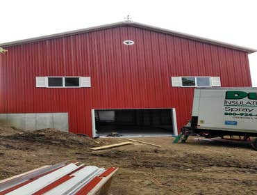 32x60x25 Shop & 40x40x12 Storage Building