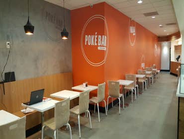 Restaurant Design & Build: POKE BAR, Woodland Hills Interior design and build project for a Poke Bar located in Woodland Hills.
This project focused on