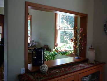 Fairhaven kitchen passthrough & shelving Installed kitchen to dining room pass-through and kitchen shelving in a 100+ year old house, fitting with age 
