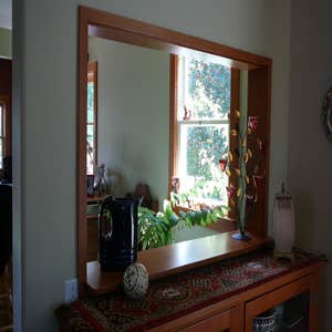 Fairhaven kitchen passthrough & shelving Installed kitchen to dining room pass-through and kitchen shelving in a 100+ year old house, fitting with...