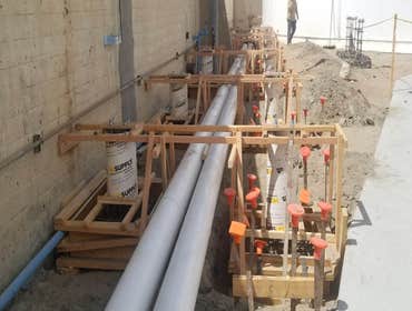 Photos by Mason T Construction & Engineering #1 Installation of new Lube Oil import terminal and loading port