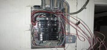 200 amp service upgrade in evanston we removed the entire existing service from the riser to the panel and replaced it. We installed new 200 amp meter,