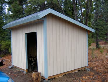 10 x 12 wood shed