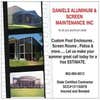 Daniels Aluminum & Screen Maintenance Inc logo