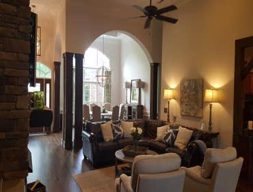 Large remodel project at a home in the Concord Hunt subdivision