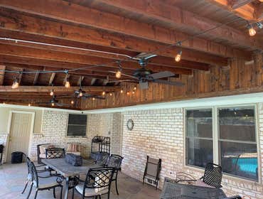 Fence and Pergola