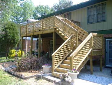 Project photos from Davis Home Repair LLC Deck build