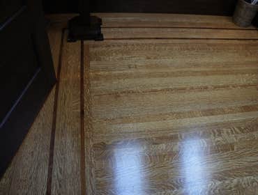Craftsman Floors Quartersawn White Oak Top Nailed Floors. Installed using traditional techniques