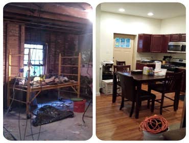 Before and After Kitchen Remod