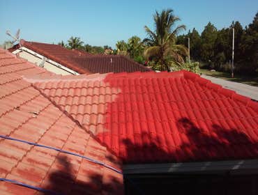 Roof Tile Painting