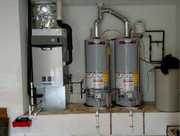 Furnace installs, one ductless heat pump and an a/c install