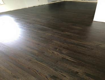 Ebony Kitchen#2 after refinish