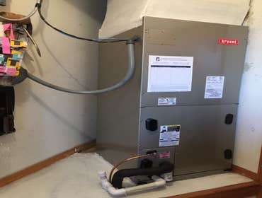Air Handler install