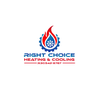 Right Choice Heating & Cooling Inc. 630-542-8787 logo