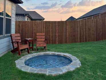 Photos by Hoss Custom Pools - Arlington #1 Office pool project