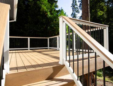 Deck and Porch Before and After