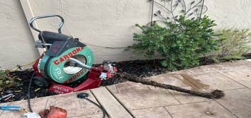 Drain Clearing Clogged Sewer Lateral