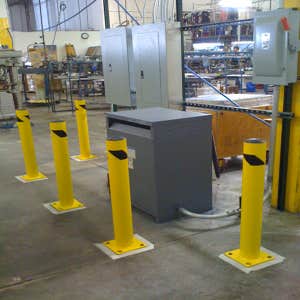 Project photos from Lumens Electric Torrance relocation of Graphic Prints to a new facility.