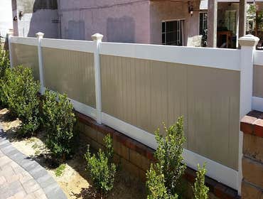 4 Ft H 2 Tone Wall Extention